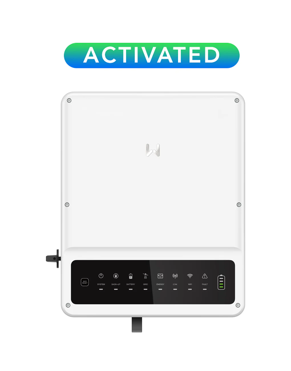 ACTIVATED VERSION - GoodWe N-EH Battery Ready Hybrid HV Inverter 5.0kW 1 Phase 2 MPPT w/wifi w/DCI w/ GM1000 w/Backup (GW5000N-EH) - Activated version [PN: EHU 5000-03-01P]