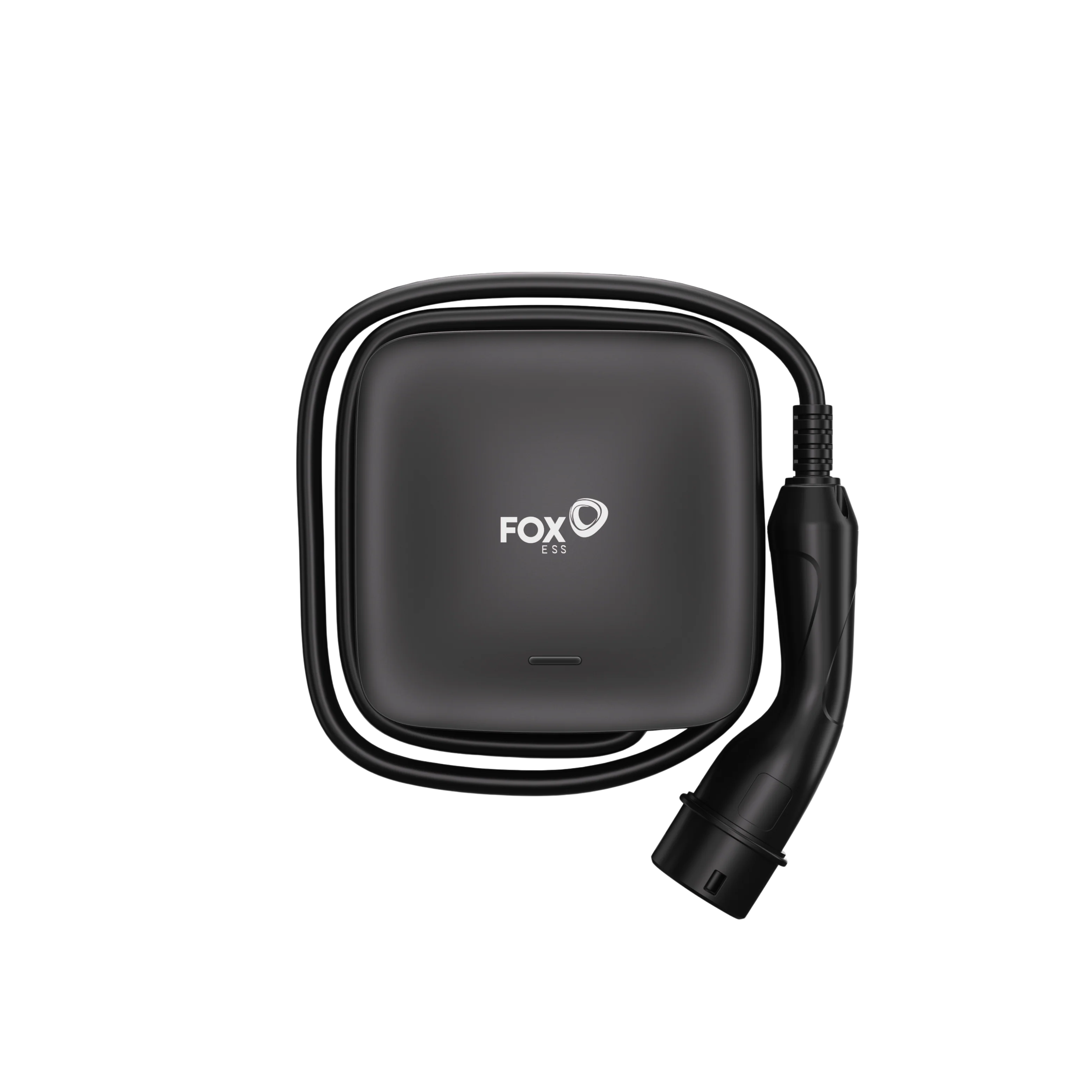 FOXESS EV Charger L Series Black 7.3kW Plug 5m Cables 1Phase w/Bluetooth+Wifi