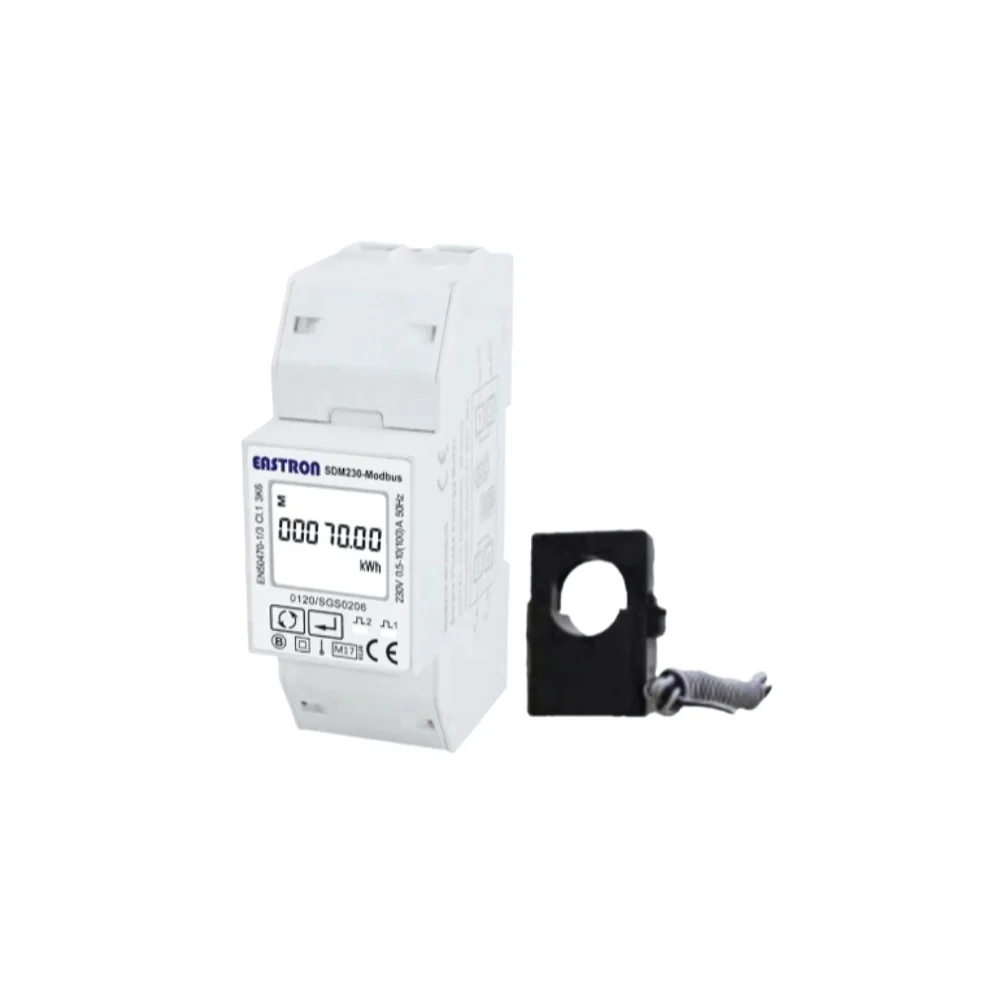 Growatt Single Phase Smart Energy Meter with External CT (SPM-CT-E)-(Growatt 20 KWH battery + 5 KW 1P Hybrid inverter package)