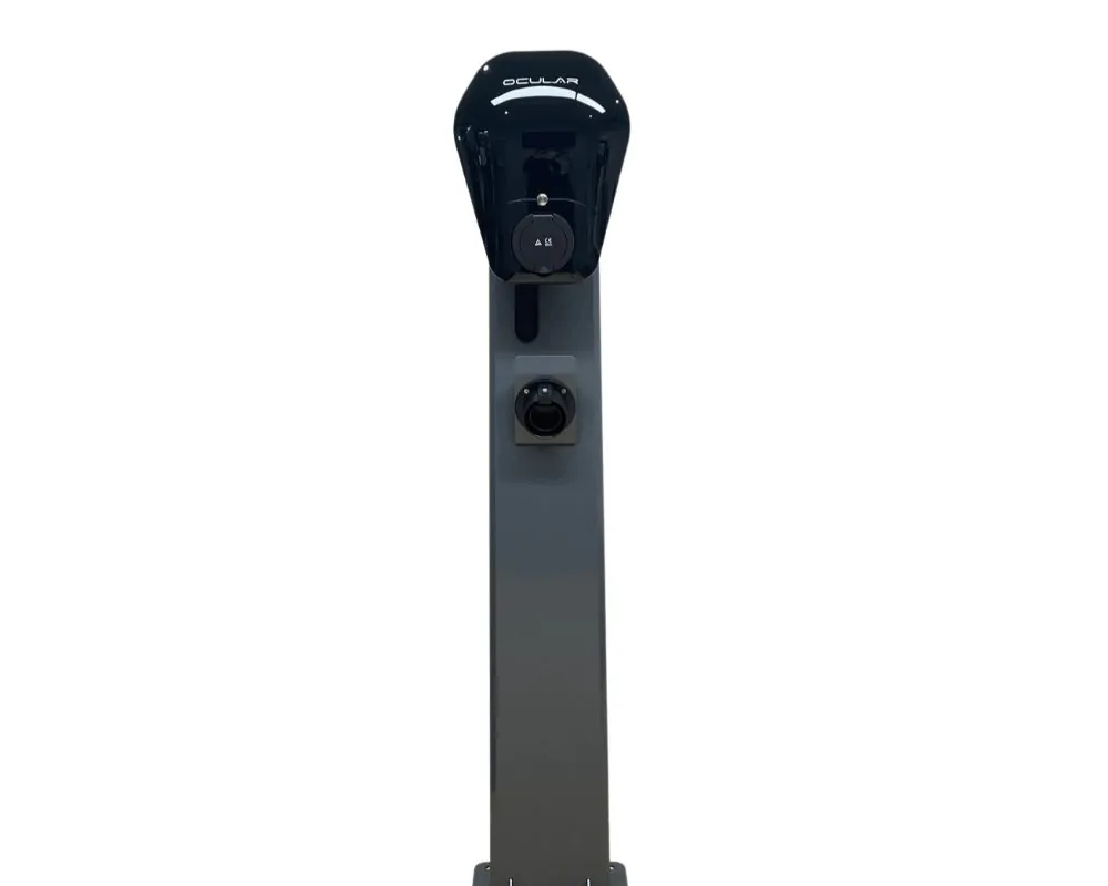 Ocular IQ EV Station Stand | Powder Coated Steel