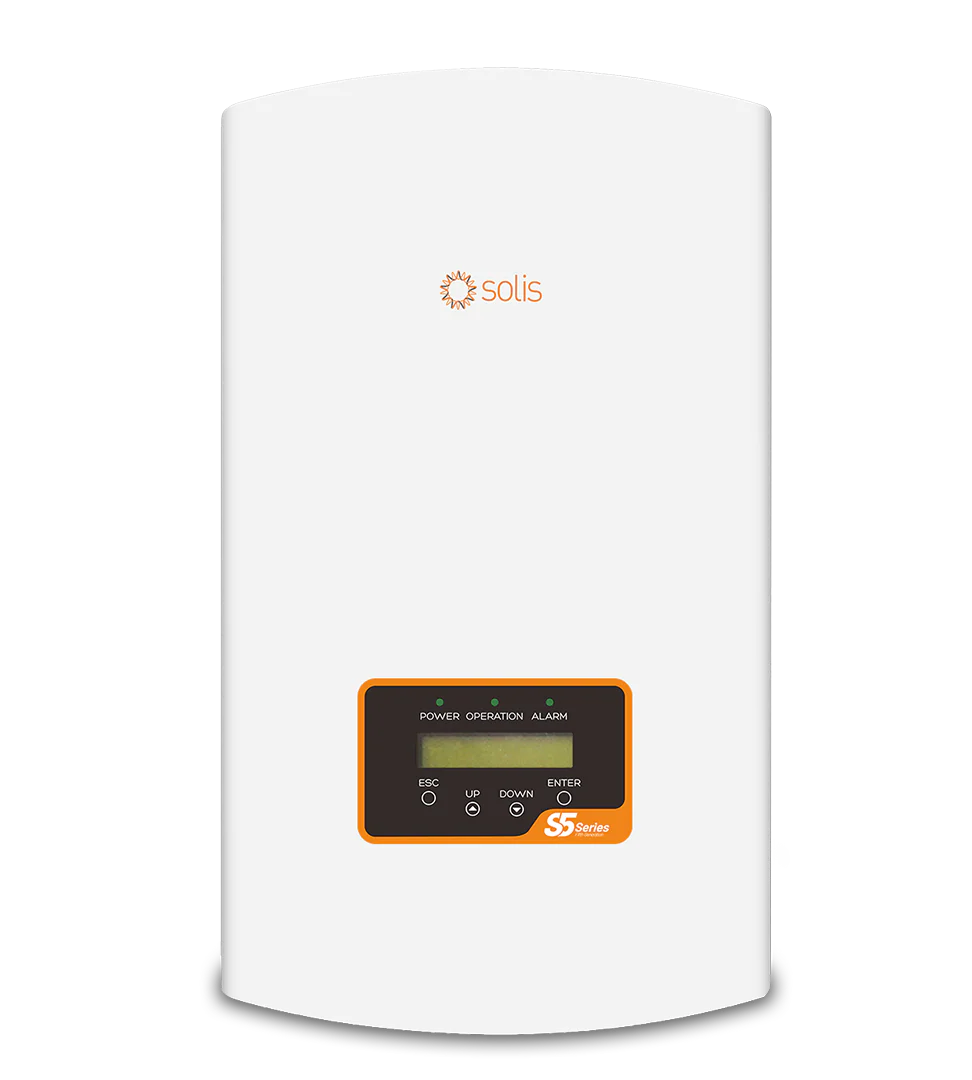 Solis 5G 15kW 3 Phase 2 MPPT w/ wifi w/DCI